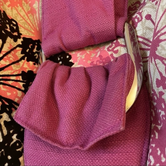 Lisa Lill Studio Vintage Pink Boho Handbag Diaper Bag Handmade Spacious Floral - Picture 2 of 7